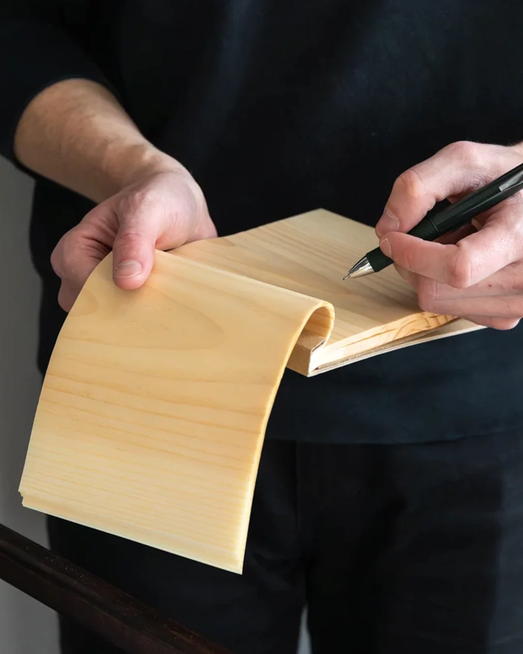 Kizara Wood Sheet Memo Pad