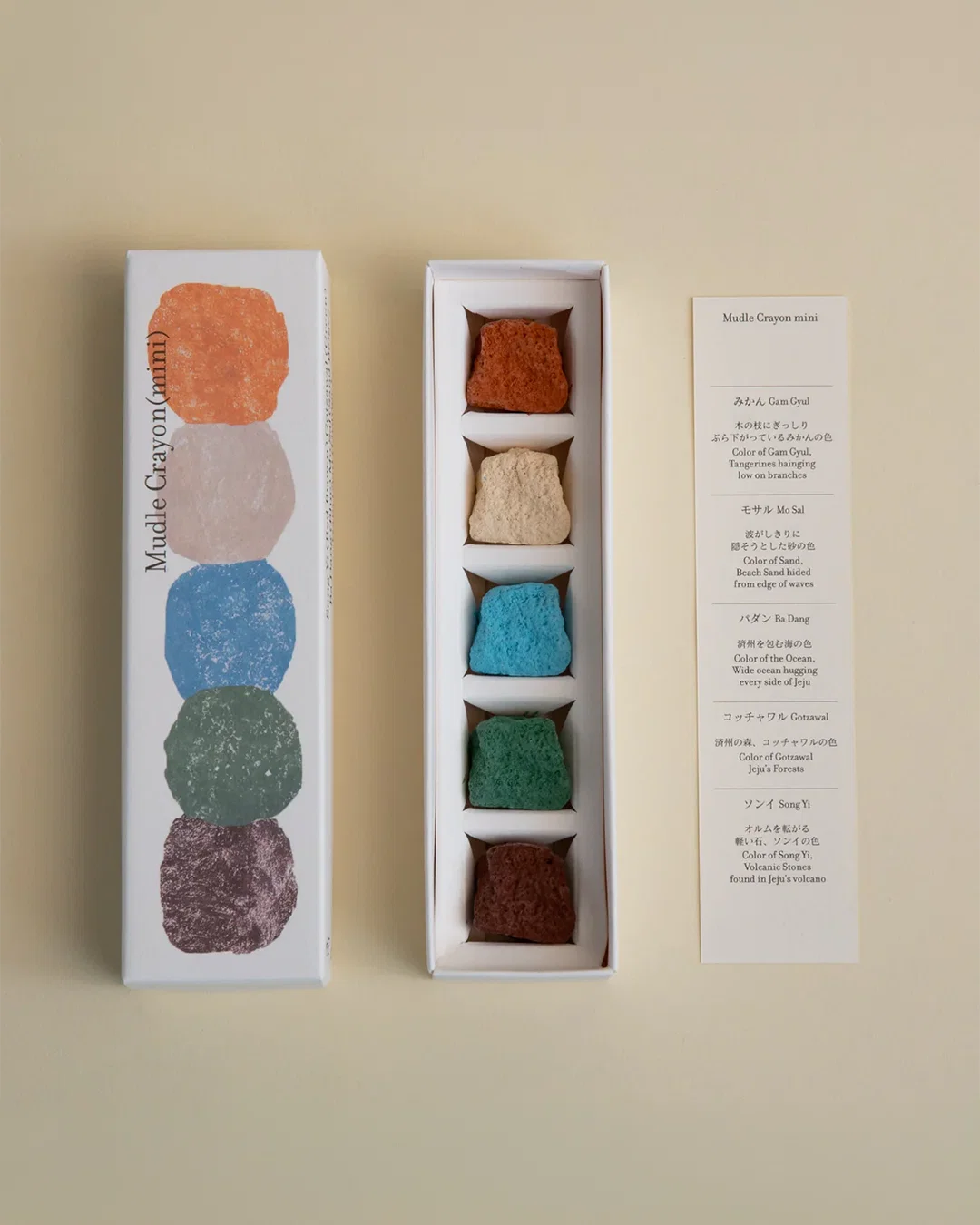 Mudle Crayons, Color