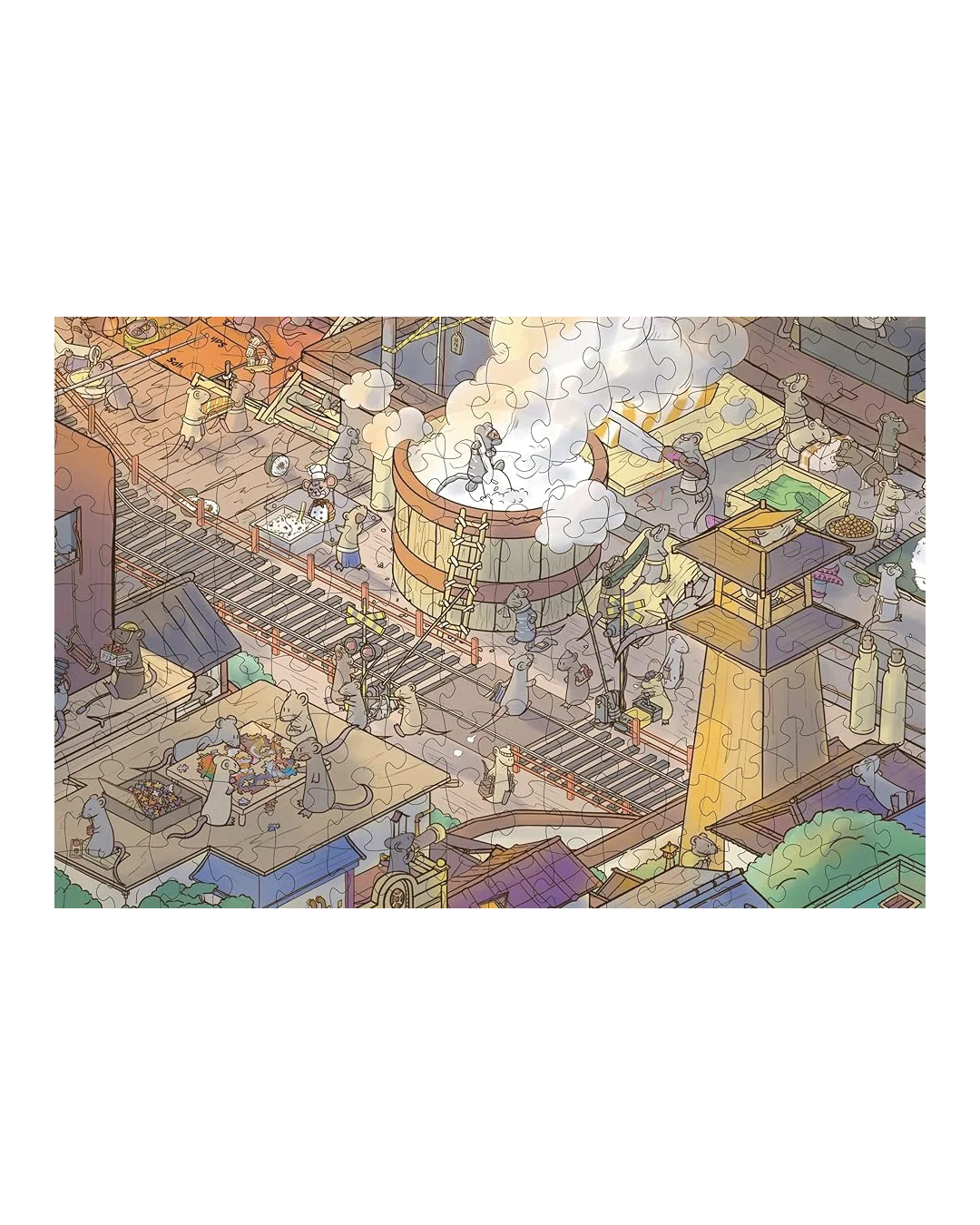 The Busy Bistro - 1,000-Piece Magic Jigsaw Puzzle