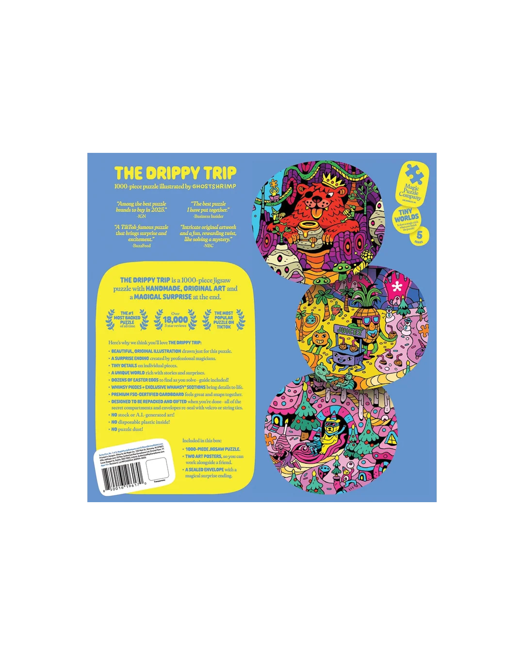 The Drippy Trip - 1,000-Piece Magic Jigsaw Puzzle view 3