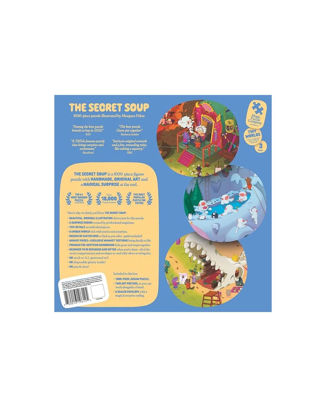 The Secret Soup - 1,000-Piece Magic Jigsaw Puzzle view 3